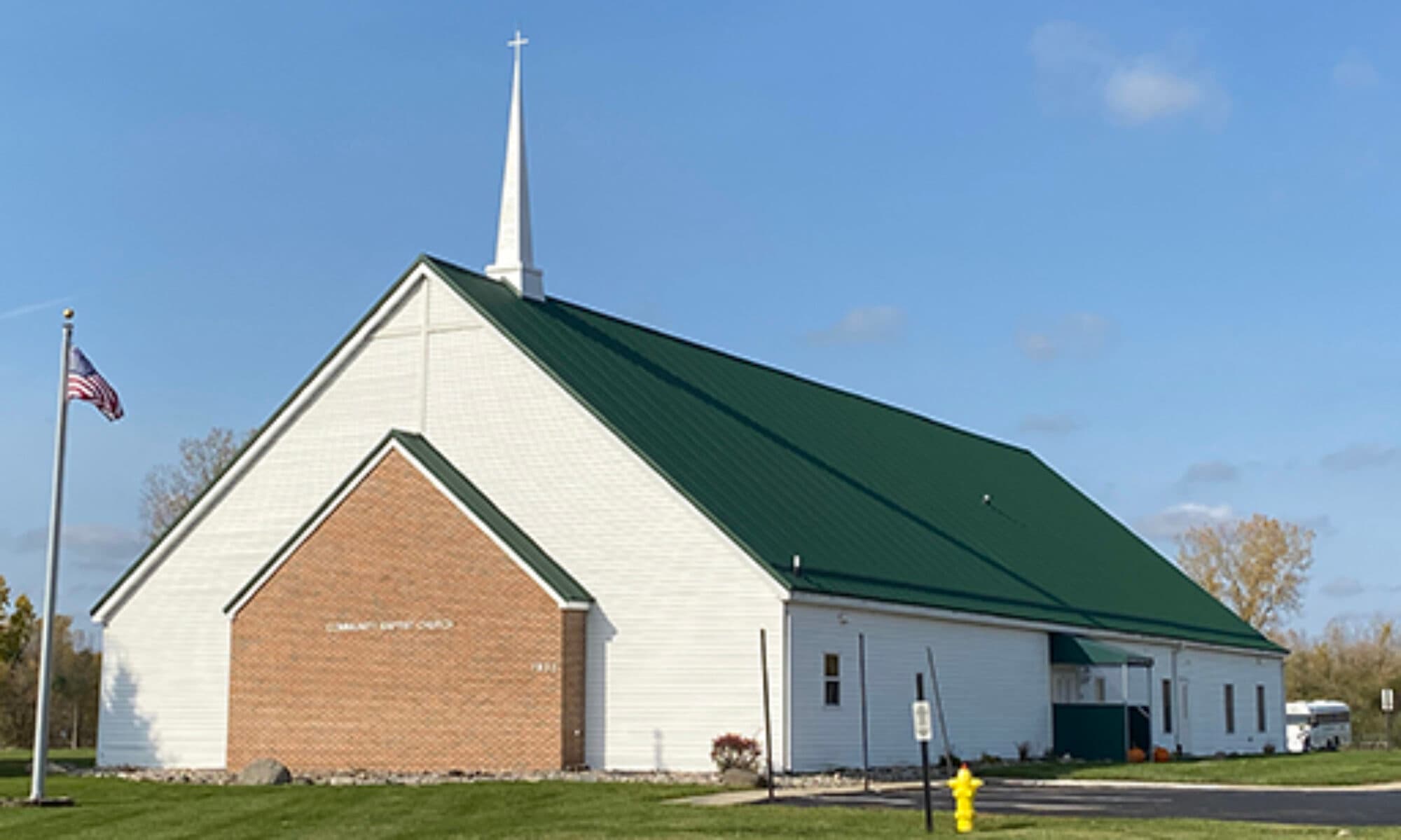 The Community Baptist Church of Lansing building on West Mt. Hope Highway